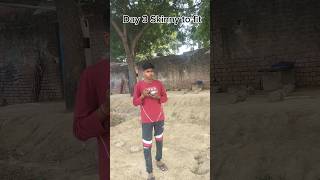 Skinny to fit Challeng 💪💪 Day 3 💪💪  Trending Viral Video [upl. by Ledua]