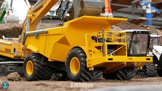 BIG RC MINING DUMPTRUCK AT WORK EXTREME CONSTRUCTION ACTION RC TRUCKS RC TRACTORS RC EXCAVATORS [upl. by Hama]