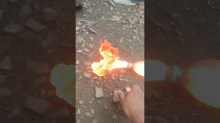 Acetylene gas explosion 💥 calcium carbide experiment Rajexperiments7411 shorts [upl. by Grath]