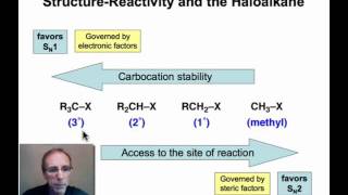 SN1 amp SN2 StructureReactivity The Electrophile [upl. by Enilkcaj]