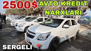 AVTO KREDIT NARXLARI 2024 BOSHLANG‘ICH TO‘LOV 2500 GA JENTRA COBALT SPARK BUNAQASI BO‘LMAGAN HALI [upl. by Sprague]