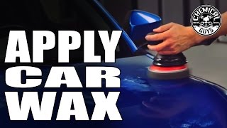 How To Apply Car Wax By Machine  TORQ22D  Chemical Guys [upl. by Indihar]