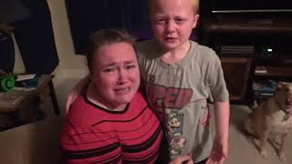 Cody from DaddyOFive crying because he has to go back to his biological mom [upl. by Agripina]