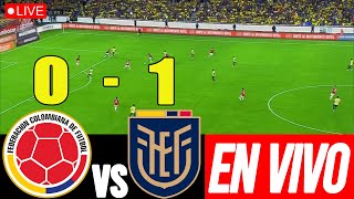 EN VIVO COLOMBIA vs ECUADOR01  POR LA FECHA 12 DE LAS ELIMINATORIAS 2026 [upl. by Neal]