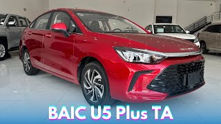 BAIC U5 Plus 2024 de los sedanes automáticos más baratos que puedes comprar en México Vistazo  4K [upl. by Leede]