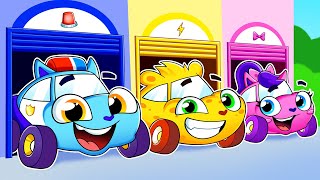 I Lost My Color Car Garage Adventure  Baby Cars Kids Songs [upl. by Niatsirhc]