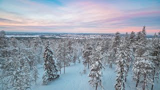 The beauty of Ounasvaara  Rovaniemi Lapland [upl. by Vladi]