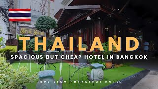 🇹🇭 Spacious and cheap hotel in Bangkok Thailand True Siam Phayathai Hotel [upl. by Manfred1]