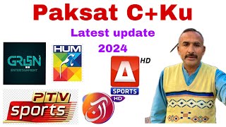 Paksat CKu Band latest update 2024 [upl. by Edahs202]