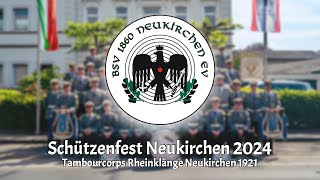 Schützenfest Neukirchen 2024  Samstag [upl. by Atilrak]