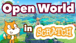 Make an Open World Game RPG in Scratch  Tutorial [upl. by Lihcox843]