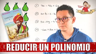 1 Reducción de un polinomio que contenga términos semejantes Ejercicios del 1 al 5 [upl. by Grenier]