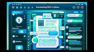 Streamline Your Workflow Summarize PDFs to Notes in Obsidian with Smart Connect amp ChatGPT [upl. by Oinolopa743]