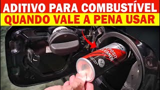 ADITIVO para COMBUSTIVEL Vale a Pena Limpa Bicos Remove borras do motor Qual o MELHOR [upl. by Garceau]