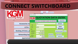 Connect SPLASH FORM LOGIN FORM and SWITCHBOARD DASHBOARD [upl. by Malinowski455]