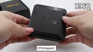 X96Q Android 10 TV Box Allwinner H313 Quad Core [upl. by Wolford559]