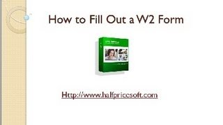 How to Fill Out a W2 Form [upl. by Notsag]