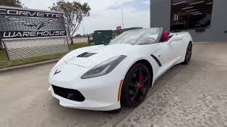 2014 Chevrolet Corvette Arctic White CONV 3LT [upl. by Agnesse]