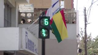 Pedestrian Crossing Light In Peru [upl. by Mathilda53]