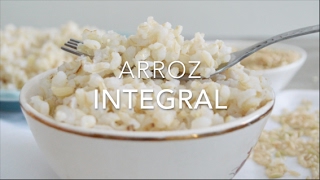 CÓMO COCINAR ARROZ INTEGRAL PERFECTO  Recetas fáciles Pizca de Sabor [upl. by Ojaras]