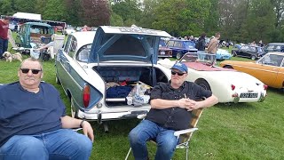 Glorious sunshine for the Thoresby Hall classic car show 2024 [upl. by Yramliw]