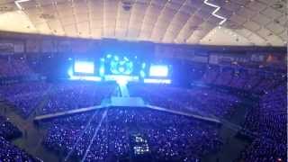 SMTOWN 東京ドーム 120804 SNSD  GENIE quotTokyo Dome Put It Back Onquot [upl. by Elia]