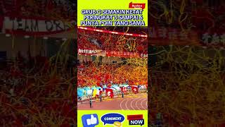 GRUP C SEMAKIN PANAS PERINGKAT TIGA SAMPAI ENAM PUNYA POIN SAMA [upl. by Glover593]