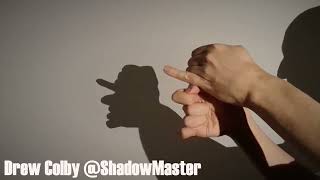 Person in a Cap Hand Shadow Tutorial [upl. by Silyhp]