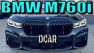 Brawn Boldness amp Bliss All In One  The 2022 BMW M760i [upl. by Oaoj]