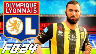 BENZEMA JE TRANSFER META ALI 🦁 OLYMPIQUE LYON KARIJERA 3 🔵 EA FC 24 BALKAN [upl. by Quartus]