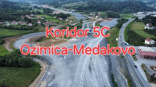 Koridor 5C  Od Petlje Ozimica do Tunela Crni Vrh  Dionica Medakovo  Ozimica [upl. by Douglas]