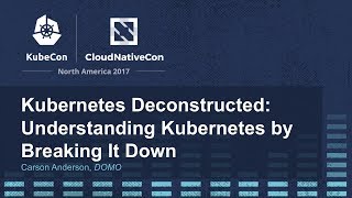 Kubernetes Deconstructed Understanding Kubernetes by Breaking It Down  Carson Anderson DOMO [upl. by Branca]