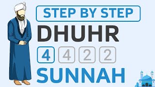 Learn to Pray Zohar Salah Perfectly Step by Step 4 Rakat Sunnah  Man Hanafi Method  Dhuhr Namaz [upl. by Martinelli]