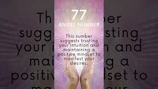 Angel Number 77 Meaning Unlocking Spiritual Awakening and Growth angelnumber77 angelnumber ifshe [upl. by Coy199]