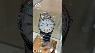 CASIO ENTICER MEN WHITEDIAL ANALOG SILVER STAINLESS STEEL WATCH MTP1302DS7AVDA2344 watch casio [upl. by Oalsecnew295]