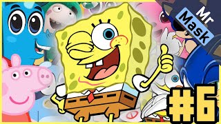 SpongeBob SquarePants Theme 🔹 Animated Shortfilms amp Games 6 [upl. by Enelegna]