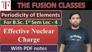 Effective Nuclear Charge  For Bsc Sem 1  With pdf notes [upl. by Ahseena]