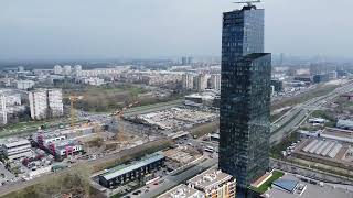 Kula West 65 West 65 tower Novi Beograd [upl. by Lebazej553]