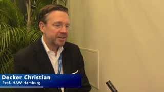 Tag der Lehre 2014 Interview Christian Decker HAW Hamburg [upl. by Dutchman]