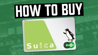 How To Buy Suica Card At Vending Machine In Japan [upl. by Htidirrem]