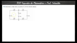 CIRCUITOS ELÉTRICOS  Exercício 41  Leis de Kirchhoff [upl. by Nav]