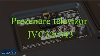 Prezentare televizor Smart JVC 32V343 [upl. by Laaspere192]