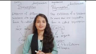 Isomorphism polymorphism solid state class 12 02 [upl. by Onibas]