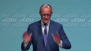 Friedrich Merz and his grand speech on the State of Germany Europe and the War in Ukraine EN [upl. by Meredith]