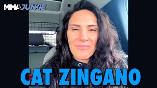 Cat Zingano Admits Shes in Awkward Situation With Bellator Over Cris Cyborg Uncertainty [upl. by Lobel]