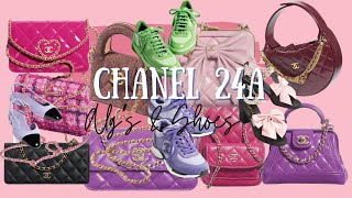 Chanel 2024A Metiers DArt Collection  Chanel 24A SLGs amp Shoes  Preview [upl. by Earlene]