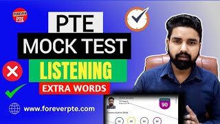 PTE Listening Mock Test  by Sunil Sir  Forever PTE [upl. by Suzetta990]