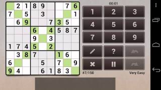 Andoku Sudoku 2 Free  Basic Gameplay [upl. by Anaejer]