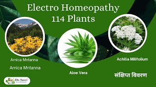 Electro homeopathySpagyric 114 plantsElectro homeopathy kya haielectro electrohomeopathy [upl. by Kciredor]