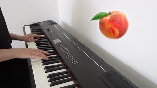 visions of gideon  piano cover [upl. by Ahsinaj628]